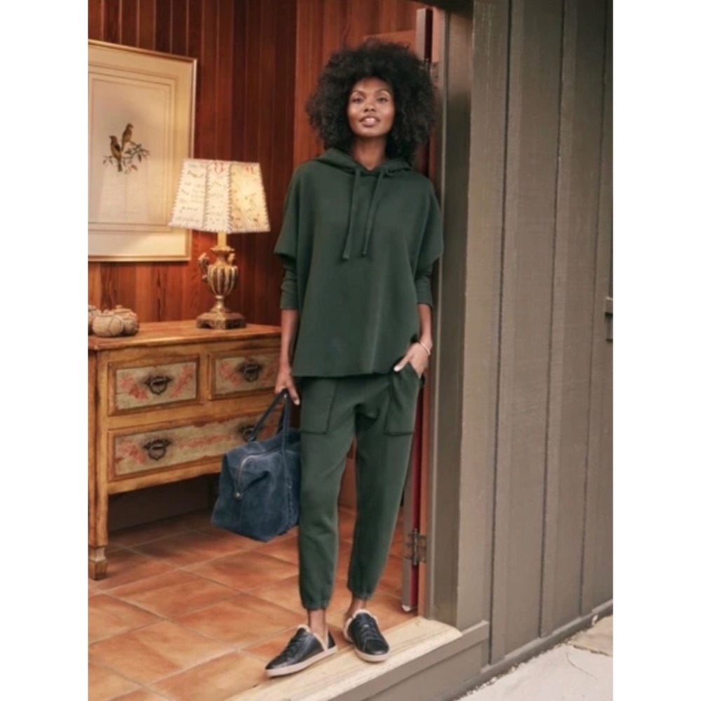 Frank & Eileen VENICE Travel Set Kane Hoodie Eamon Jogger Evergreen Lg